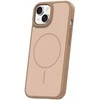 Dėklas Frame Thin Mag case for iPhone 14 6,1" ruda