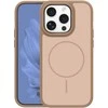 Dėklas Frame Thin Mag case for iPhone 14 Pro 6,1" ruda