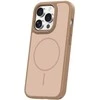Dėklas Frame Thin Mag case for iPhone 15 Pro 6,1" ruda