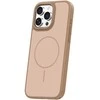 Dėklas Frame Thin Mag case for iPhone 16 Pro Max 6,9" ruda