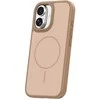 Dėklas Frame Thin Mag case for iPhone 17 6,3" ruda