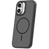 Dėklas Frame Thin Mag case for iPhone 17 6,3" juodas