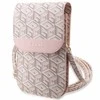Guess krepšys telefonui GUWBHGCFSEP pink Piniginė GCube Stripe
