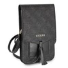 Dėklas Guess 4G Wallet Universal Case juodos spalvos