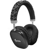 Guess GCube Metallic Script Logo Bluetooth belaidės ausinės su lankeliu ant galvos juodos spalvos