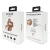 GUESS belaidės ausinės bluetooth TWS + docking station GUTWST30GO auksinis