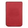 Guess dėklas Wallet Card Slot Magsafe Saffiano (GUWMSSASLRE) rudonos spalvos