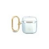 Apple AirPods ausinių dėklas Guess AirPods Strap Collection (GUA2HHTSB) mėlynos spalvos