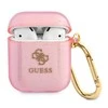 Apple AirPods Guess Glitter Collection (GUA2UCG4GP) ausinių dėklas rožinės spalvos