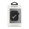 Apple AirPods Guess silikoninis Vintage (GUACA2LSVSBW) ausinių dėklas juodos spalvos