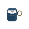 Apple AirPods Guess silikoninis Glitter (GUACCSILGLBL) ausinių dėklas mėlynos spalvos