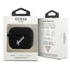 Dėklas Guess GUACAPLSVSBW AirPods Pro dangtelis juodas/baltas Silicone Vintage