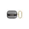 Apple AirPods Pro ausinių dėklas Guess AirPods Strap Collection (GUAPHHTSK) juodos spalvos