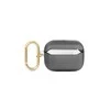 Apple AirPods Pro ausinių dėklas Guess AirPods Strap Collection (GUAPHHTSK) juodos spalvos
