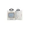 Apple AirPods Pro Guess silikoninis Charm Heart Collection (GUAPLSCHSB) ausinių dėklas mėlynos spalvos