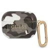Apple AirPods Pro Guess Camo Collection (GUAPUCAMG) ausinių dėklas juodos spalvos