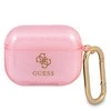 Apple AirPods Pro Guess Glitter Collection (GUAPUCG4GP) ausinių dėklas rožinės spalvos