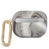 Dėklas GUESS GUAPUNMK AIRPODS PRO COVER Juodas MARBLE COLLECTION