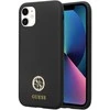 Apple iPhone 11 Guess dėklas Silicone Logo Strass 4G (Guhcn614dgpk) juodos spalvos