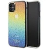 Apple iPhone 11 / XR Guess dėklas IML Faceted Mirror Disco Iridescent (GUHCN61HDECMI) įvairiaspalvis
