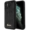 Apple iPhone 11 / XR Guess dėklas Sequin Script Metal (GUHCN61PSFDGSK) juodos spalvos