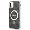 Dėklas GUESS GUHMN61H4STK IPHONE 11 6.1 "Juodas/Juodas HARDCASE 4G MAGSAFE