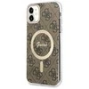 GUESS GUHMN61H44 IPHONE 11 6.1" RUDAS/RUDAS KIETAS DĖKLAS 4G MAGSAFE