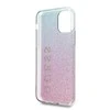 Guess dėklas, skirtas iPhone 11 Pro GUHCN58PCUGLPBL rožinės-mėlynos spalvos kietas dėklas Glitter Gradient