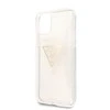 Apple iPhone 11 Pro Guess Hard dėklas Glitter Triangle (GUHCN58SGTLGO) aukso spalvos