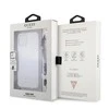 Guess GUHCP12MKPSBK Apple iPhone 12/12 Pro 6,1″ skaidrus kietas dėklas juodos spalvos Pearl