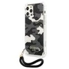 Apple iPhone 12 / 12 Pro Guess dėklas Camo Collection (GUHCP12MKSARBK) juodos spalvos