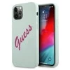 Dėklas GUESS HARDCASE GUHCP12MLSVSBF SILICONE VINTAGE IPHONE 12/12 PRO FUCHSIA/MINT