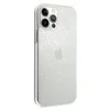 Apple iPhone 12 Mini Guess dėklas 4G 3D Pattern Collection (GUHCP12S3D4GTR) skaidrus