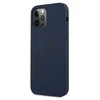 Apple iPhone 12 Pro Max Guess dėklas Script Vintage (GUHCP12LLSVSBL) mėlynos spalvos