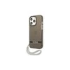 Dėklas GUESS GUHCP13LHTSGSK IPHONE 13 PRO / 13 6.1 "Juodas / Juodas HARDCASE TRANSLUENT STAP