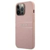 Dėklas Guess GUHCP13SPSASBPI iPhone 13 mini5,4" rožinė/pink hardcase Saffiano Stripe
