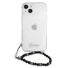 GUESS GUHCP13SKPSBK IPHONE 13 MINI 5.4" SKAIDRUS KIETAS DĖKLAS Juodas PEARL