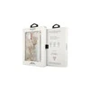 Apple iPhone 13 Mini Guess dėklas Flower Strap (GUHCP13SHFLSU) violetinės spalvos