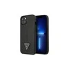 Apple iPhone 13 Mini Guess dėklas Saffianotriangle Logo juodos spalvos