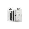 Apple iPhone 13 Mini Guess dėklas Saffianotriangle Logo juodos spalvos