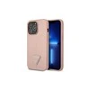 Dėklas GUESS GUHCP13LPSATLP IPHONE 13 PRO / 13 6.1 "Rožinis / Rožinis HARDCASE SAFFIANOTRIANGLE LOGO