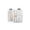 Apple iPhone 13 Pro Guess dėklas 4G Triangle Logo Cardslot (GUHCP13LP4TPP) rožinės spalvos