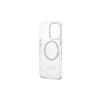 Apple iPhone 13 Pro Guess Dėklas Metal Outline Magsafe (GUHMP13LHTRMS) sidabrinės spalvos