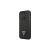 Dėklas Guess GUHCP13LPSATLK iPhone 13 Pro / 13 6,1" juodas/juodas kietas SaffianoTriangle logotipas