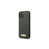 Apple iPhone 13 Pro Guess Dėklas silikoninis Logo Plate MagSafe (GUHMP13LSPLA) žalios spalvos
