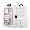 Apple iPhone 13 Pro Guess dėklas Camo Strap Collection (GUHCP13LKCABPI) rožinės spalvos