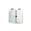 Apple iPhone 13 Pro Guess Dėklas Gold Outline Translucent MagSafe (GUHMP13LHTCMB) mėlynos spalvos