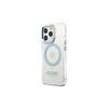 Dėklas Guess GUHMP13LHTRMB iPhone 13 Pro / 13 6,1" mėlyna/mėlynas hard case Metal Outline Magsafe
