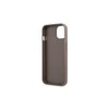 Dėklas GUESS GUHCP13LP4TPW IPHONE 13 PRO / 13 6.1 "BROWN / BROWN HARDCASE 4G TRIANGLE CARDSLOT LOGO