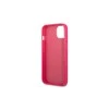 Apple iPhone 13 Pro Guess dėklas Saffiano 4G Small Metal Logo (GUHCP13LPS4MF) rožinės spalvos